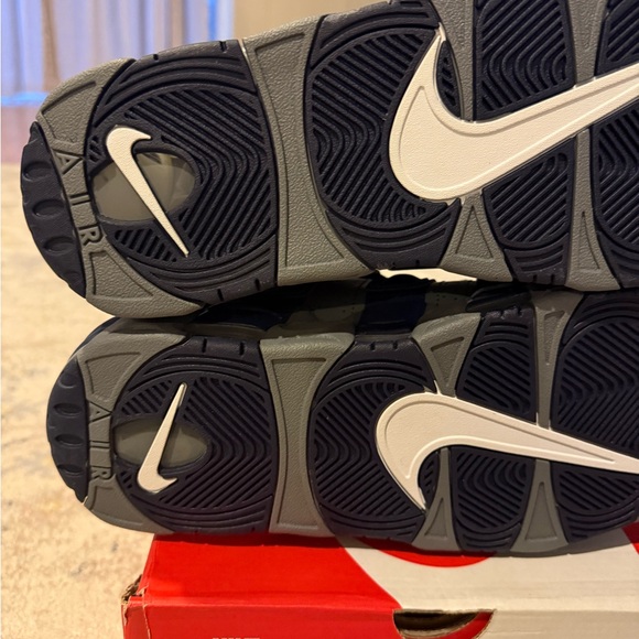 Nike Air More Uptempo Cool Grey Midnight Navy Sneakers Men’s 10.5 NWT Deadstock main image 7